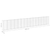 gabionvæg med dæksler 900x30x150 cm galvaniseret stål
