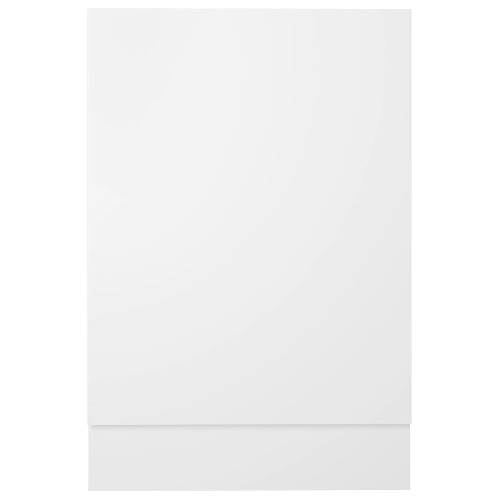 opvaskemaskinepanel "Lyon" hvid 45x3x67 cm konstrueret træ
