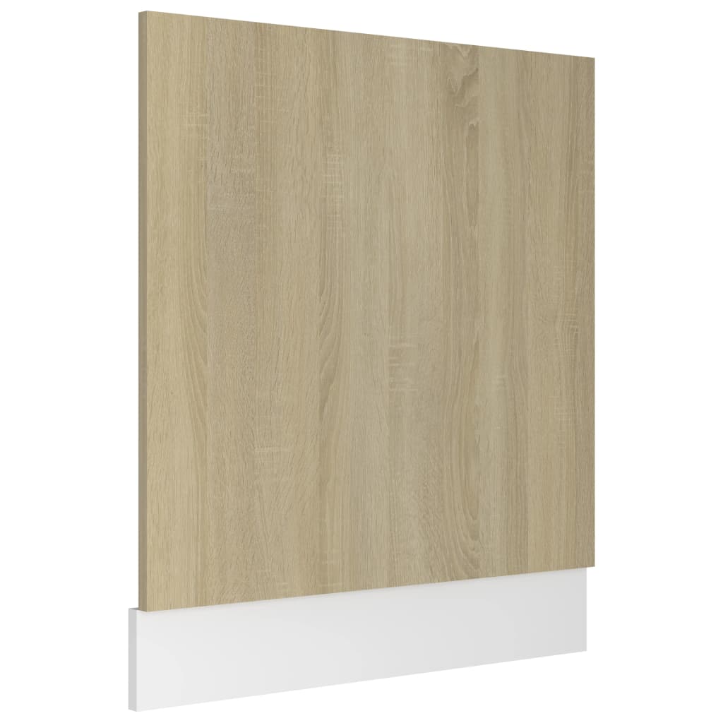 opvaskemaskinepanel "Lyon" Sonoma eg 59,5x3x67 cm konstrueret træ