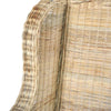 sofa med hynde naturlig rattan og linned