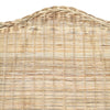 sofa med hynde naturlig rattan og linned