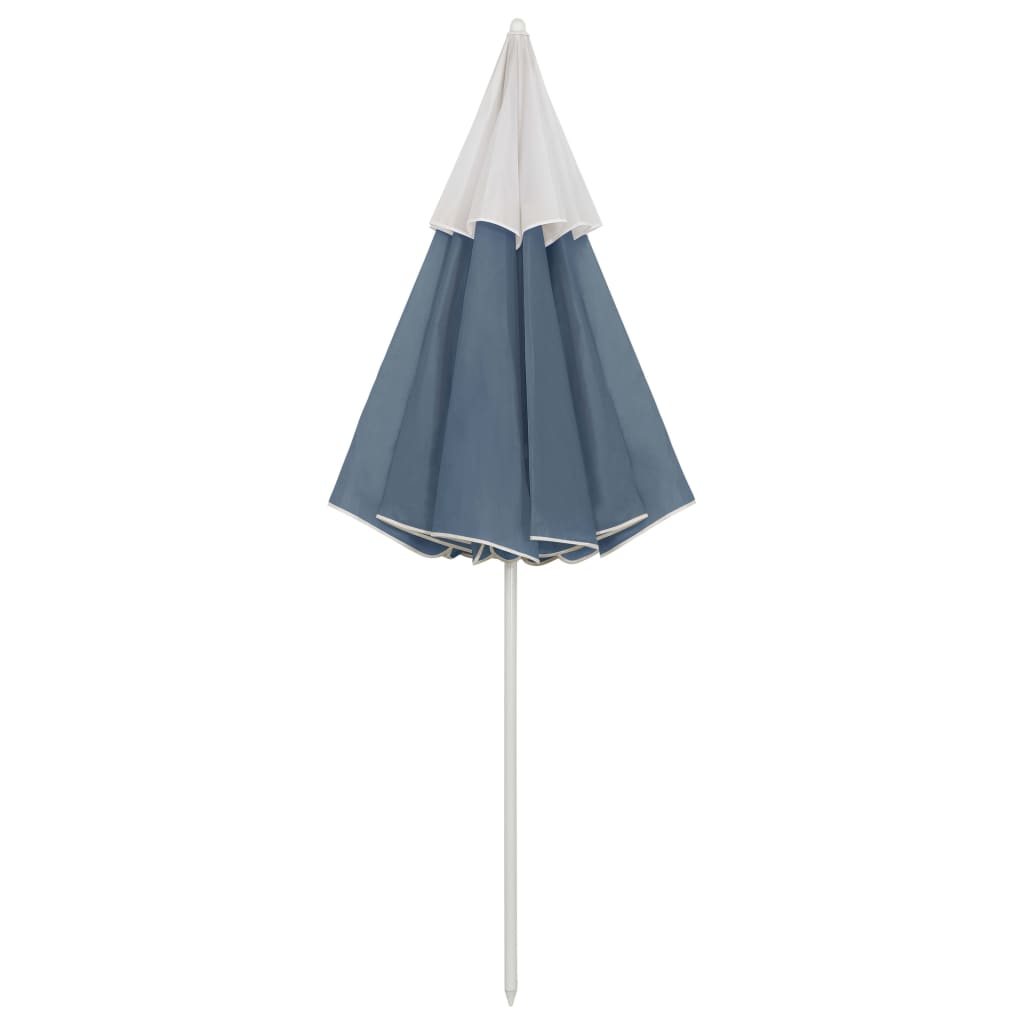 strandparasol 300 cm blå