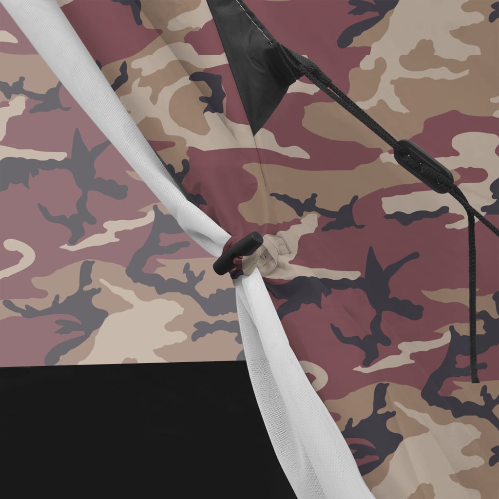 4-personers telt flerfarvet