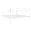 sengestel 160x200 cm metal hvid