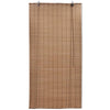 rullegardiner 2 stk. 100x160 cm bambus brun