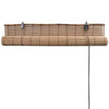 rullegardiner 2 stk. 100x160 cm bambus brun