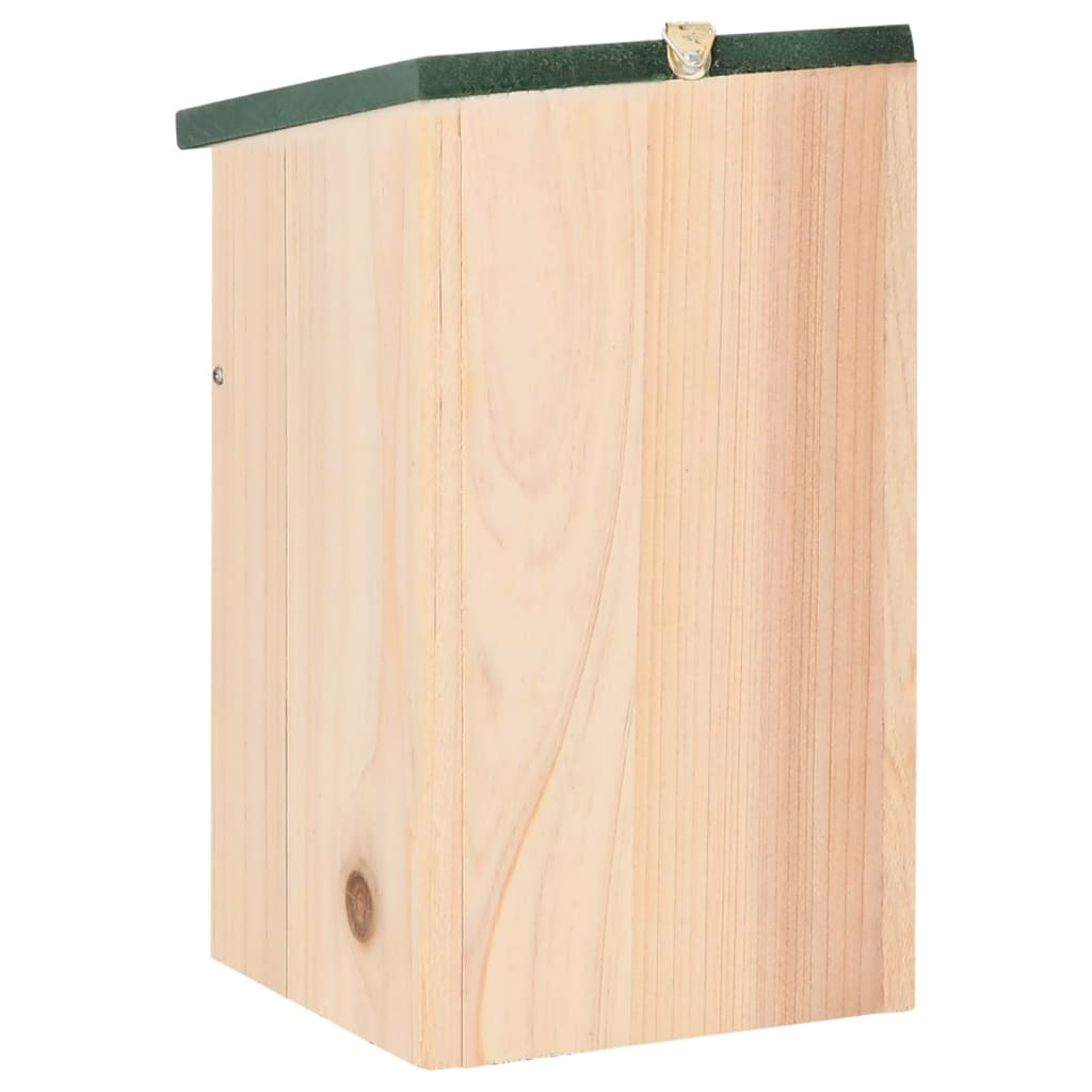 fuglehuse 10 stk. 12x12x22 cm massivt fyrretræ