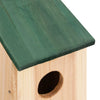 fuglehuse 10 stk. 12x12x22 cm massivt fyrretræ