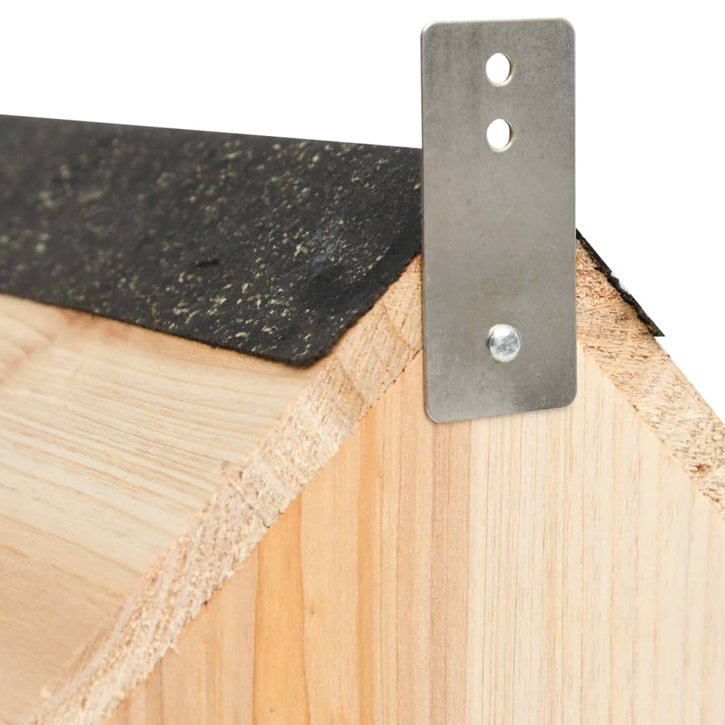 egernhus 26x25x29 cm massivt fyrretræ