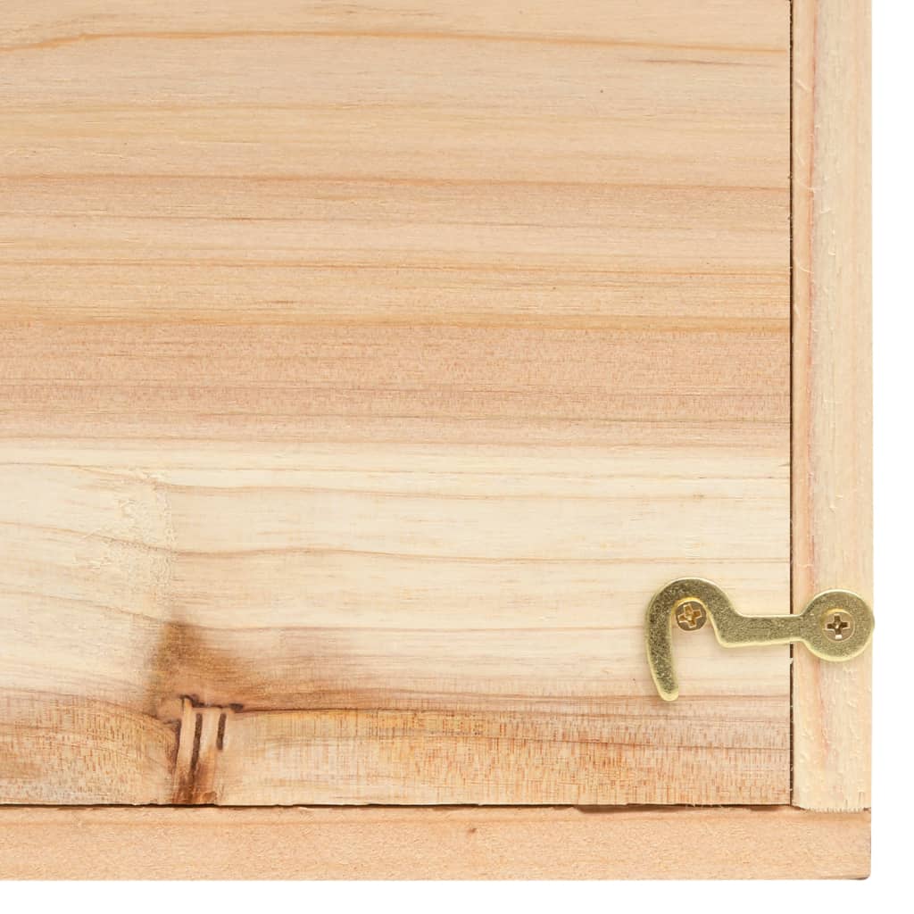 egernhus 26x25x29 cm massivt fyrretræ