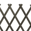 espalier til haven 120x60 cm massivt fyrretræ grå