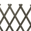 espalier til haven 150x80 cm massivt fyrretræ grå