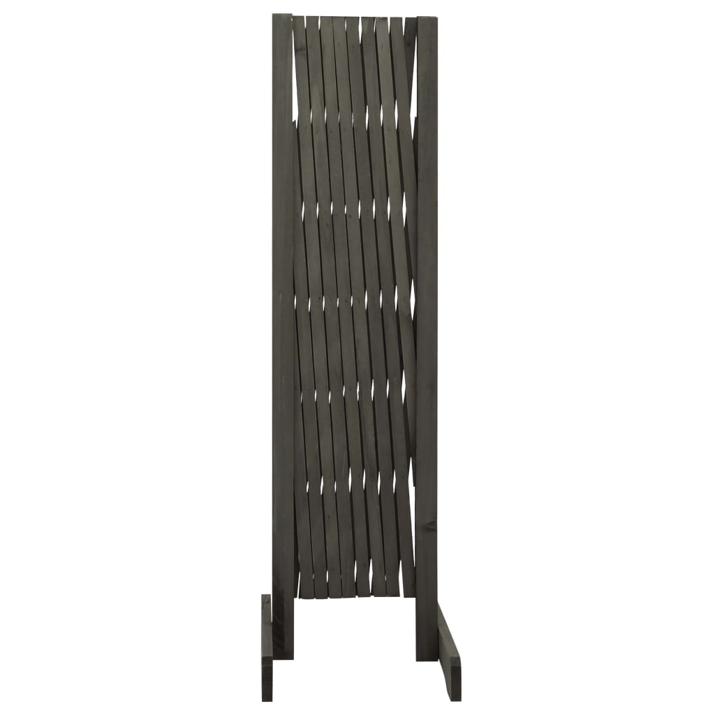 espalier til haven 180x100 cm massivt fyrretræ grå