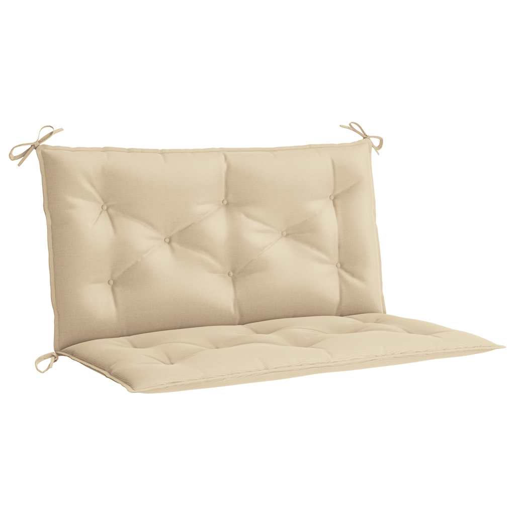 hynde til havebænk 100x(50+50)x7 cm oxfordstof beige