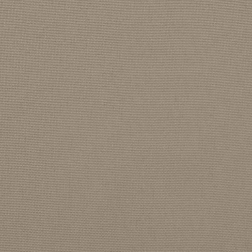 hynde til havebænk 100x(50+50)x7 cm oxfordstof gråbrun