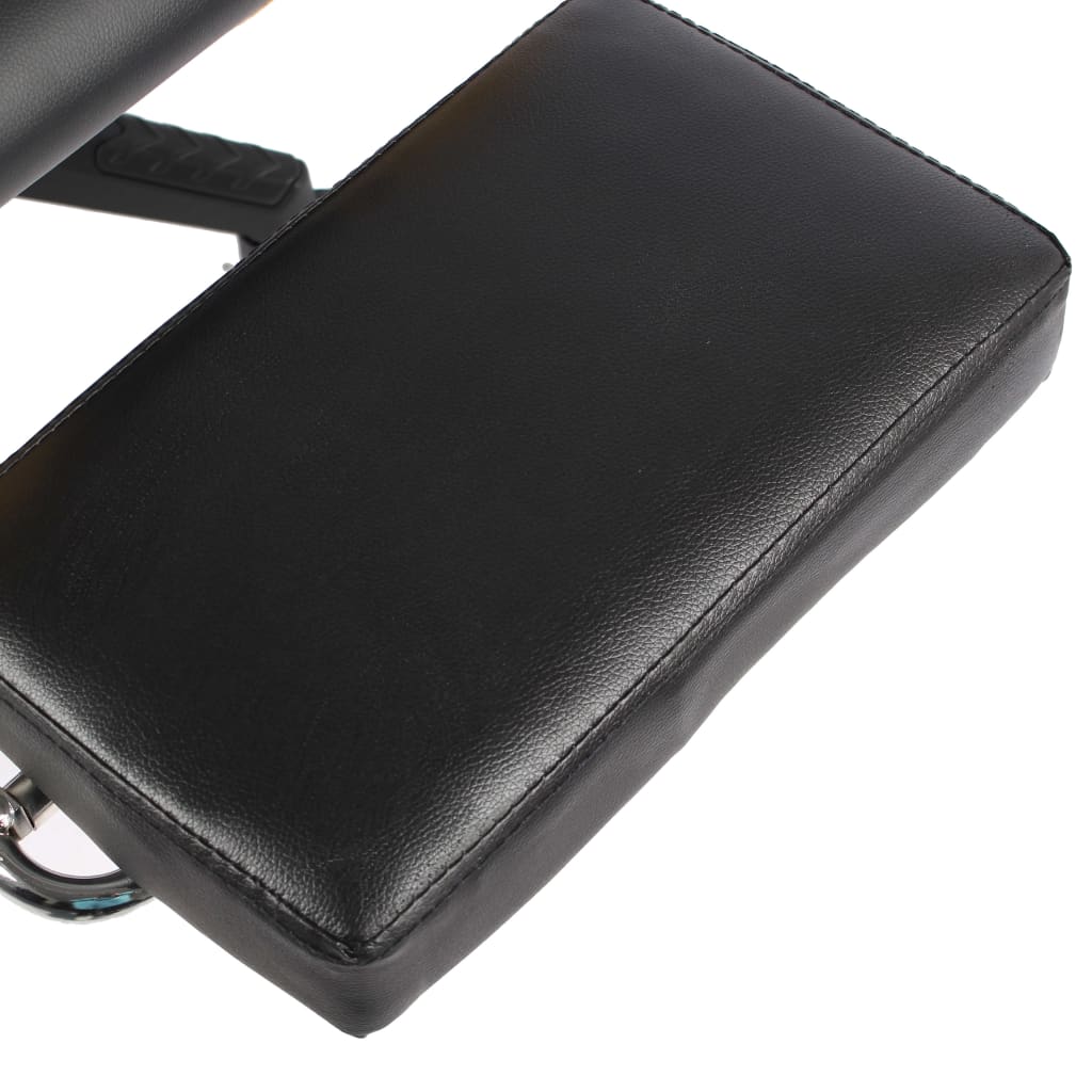 drejelig gamingstol med fodstøtte PVC blå