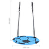 redegynge i fodbolddesign 100 cm