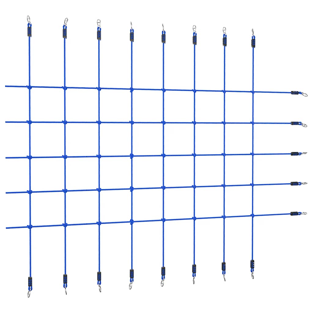 klatrenet 200x150 cm blå