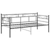 sengestel til sovesofa 90x200 cm metal sort