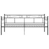 sengestel til sovesofa 90x200 cm metal sort