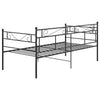 sengestel til sovesofa 90x200 cm metal sort