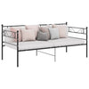 sengestel til sovesofa 90x200 cm metal sort