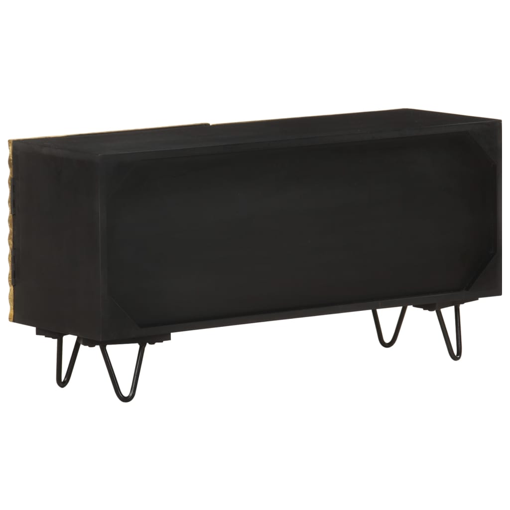 tv-skab 90x30x45 cm massivt mangotræ