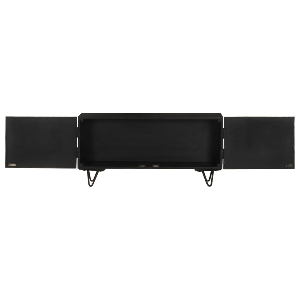 tv-skab 90x30x45 cm massivt mangotræ