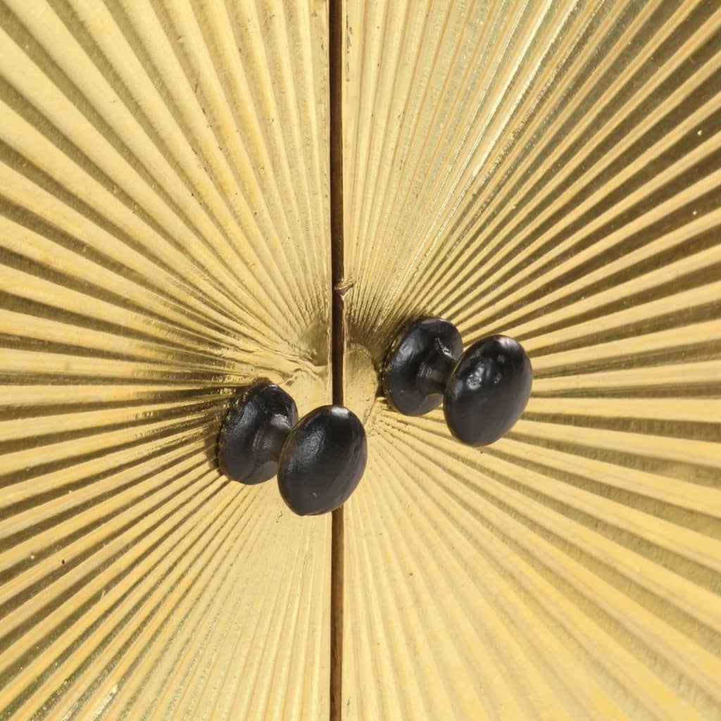 tv-skab 90x30x45 cm massivt mangotræ