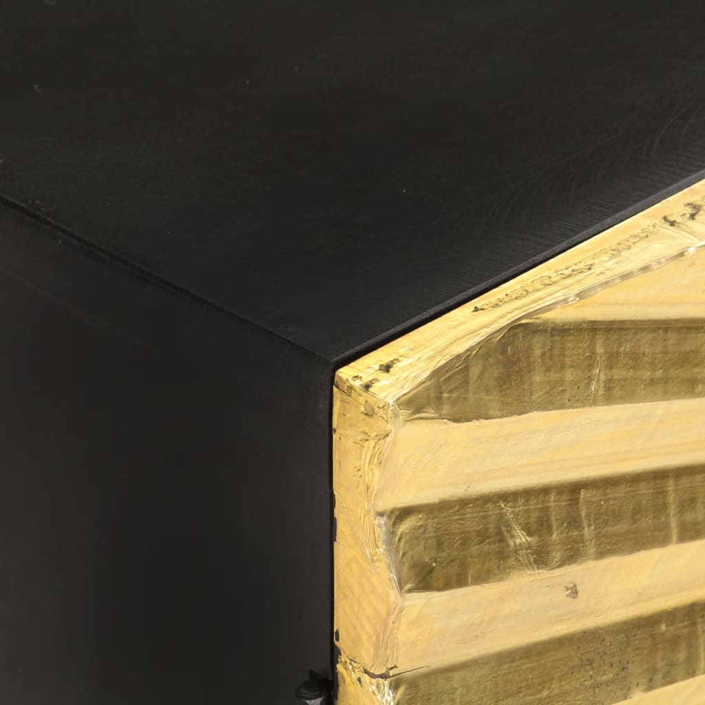 tv-skab 90x30x45 cm massivt mangotræ