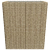 bistrosæt 3 dele polyrattan og hærdet glas beige