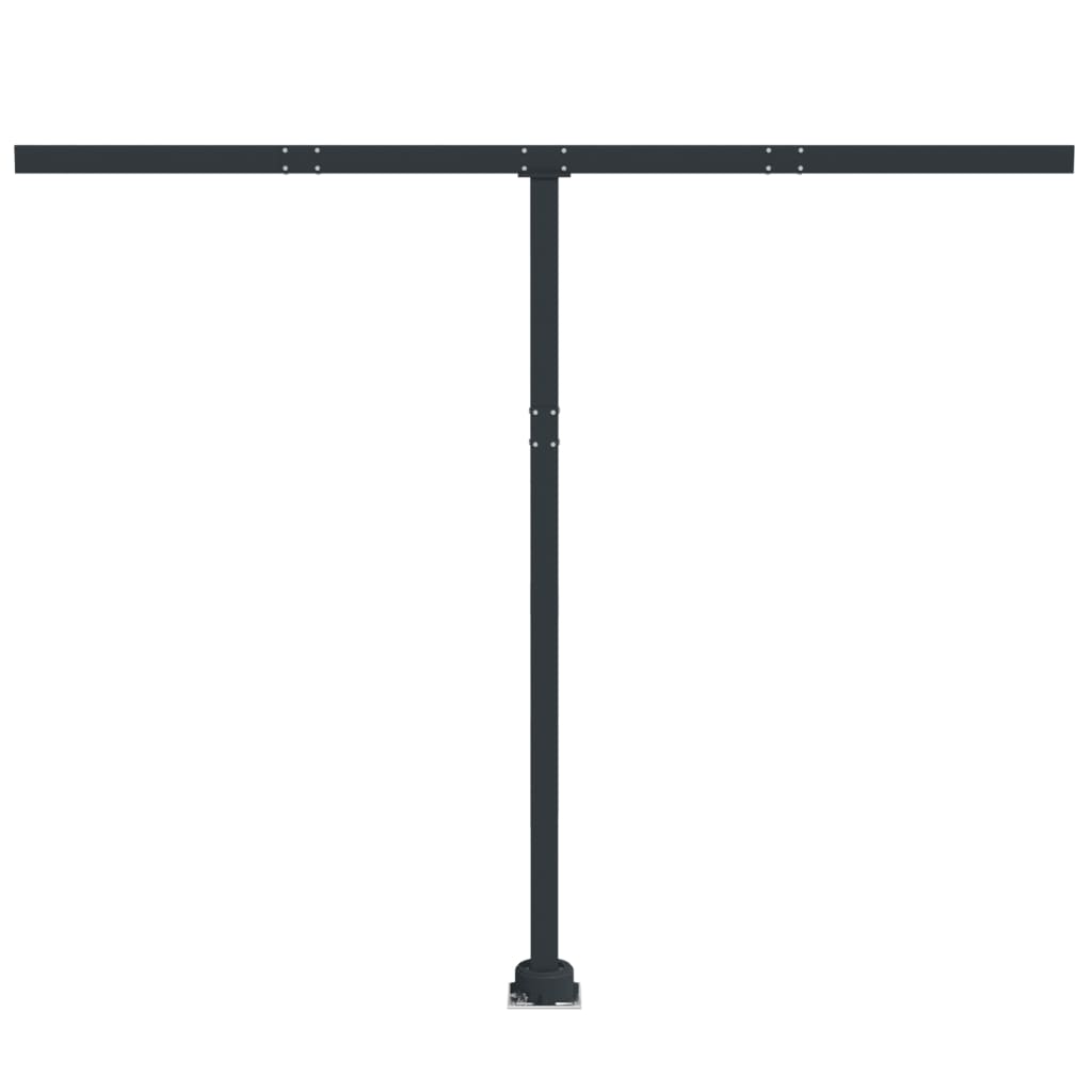 markisestolpesæt 300x245 cm jern antracitgrå