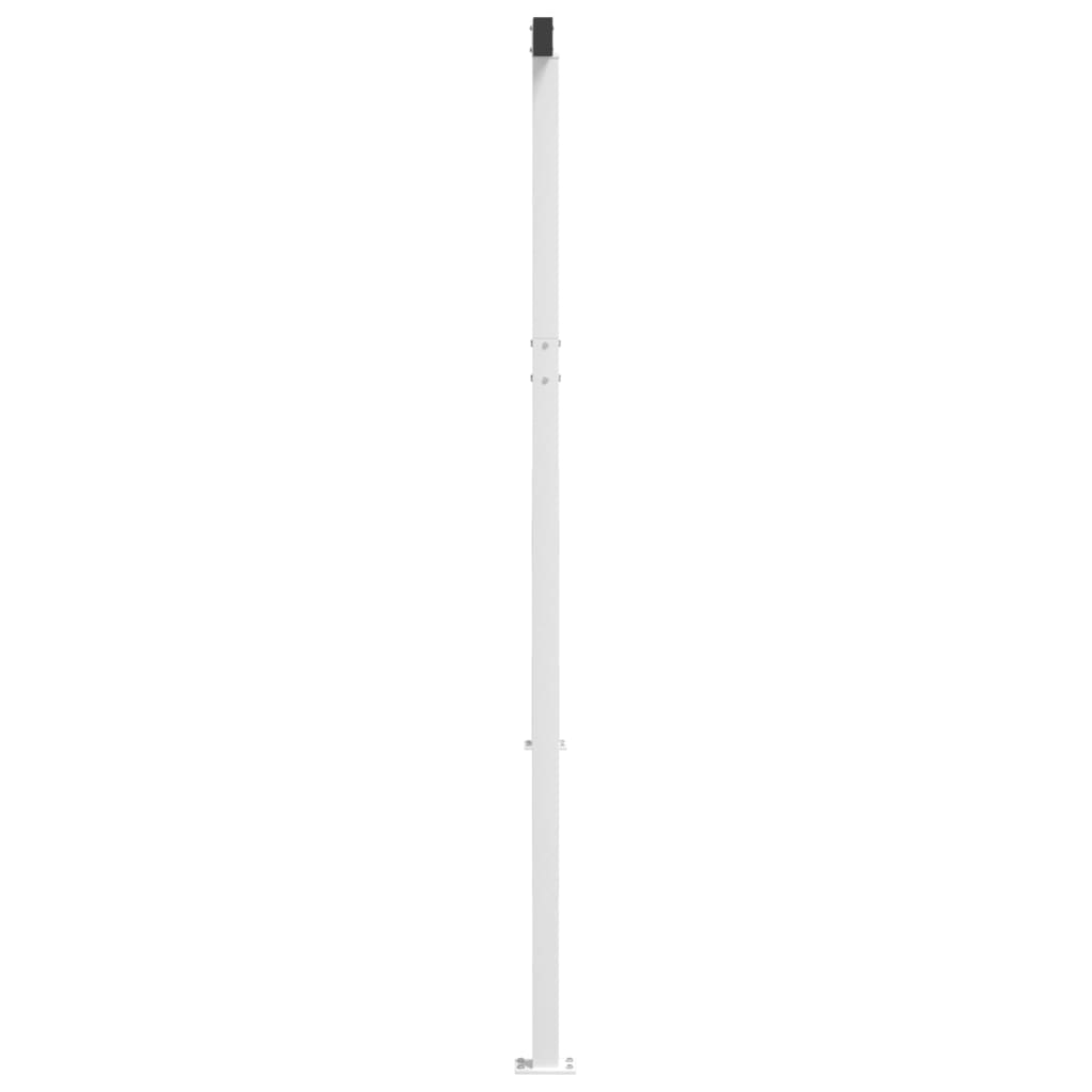 markisestolpesæt 450x245 cm jern hvid