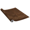 selvklæbende dørfolie 4 stk. 210x90 cm PVC mørkt egetræ