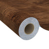 selvklæbende dørfolie 4 stk. 210x90 cm PVC mørkt egetræ