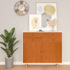 selvklæbende møbelfolie 2 stk. 500x90 cm PVC lyst egetræ