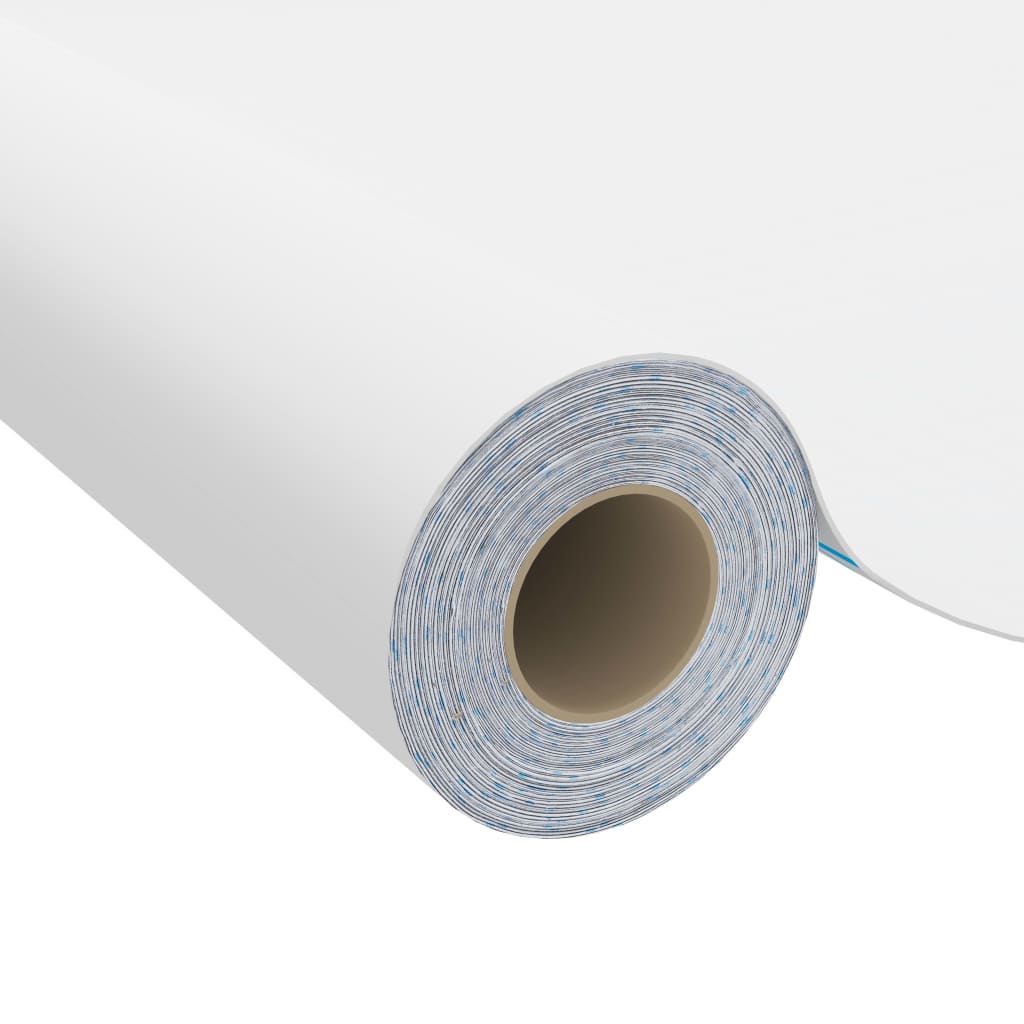 selvklæbende møbelfolie 2 stk. 500x90 cm PVC hvid