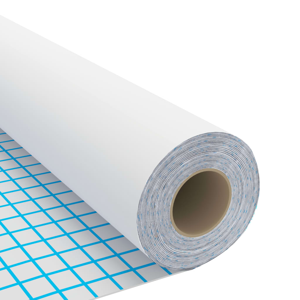 selvklæbende møbelfolie 2 stk. 500x90 cm PVC hvid