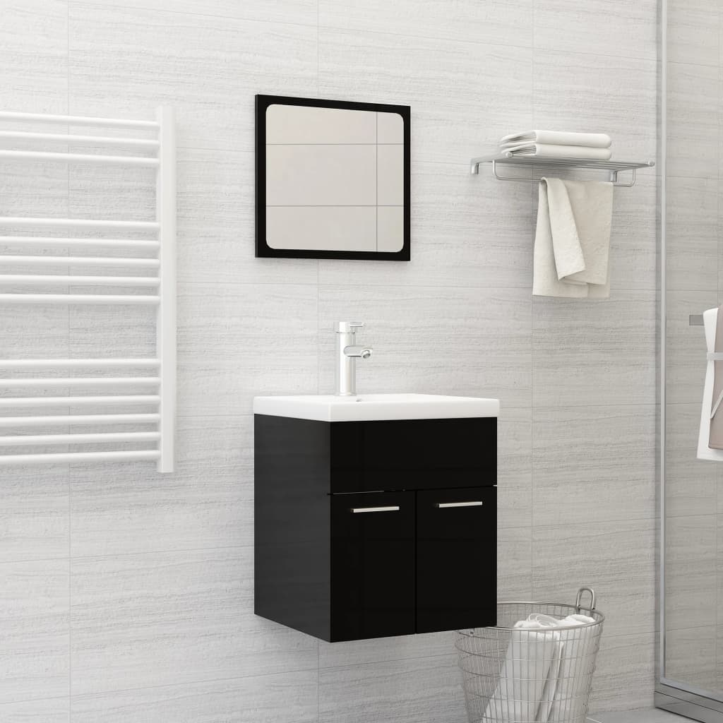 indbygget håndvask med hane 42x39x18 cm keramisk hvid