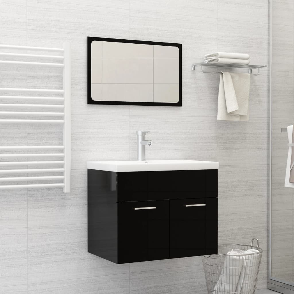 indbygget håndvask med hane 61x39x18 cm keramisk hvid