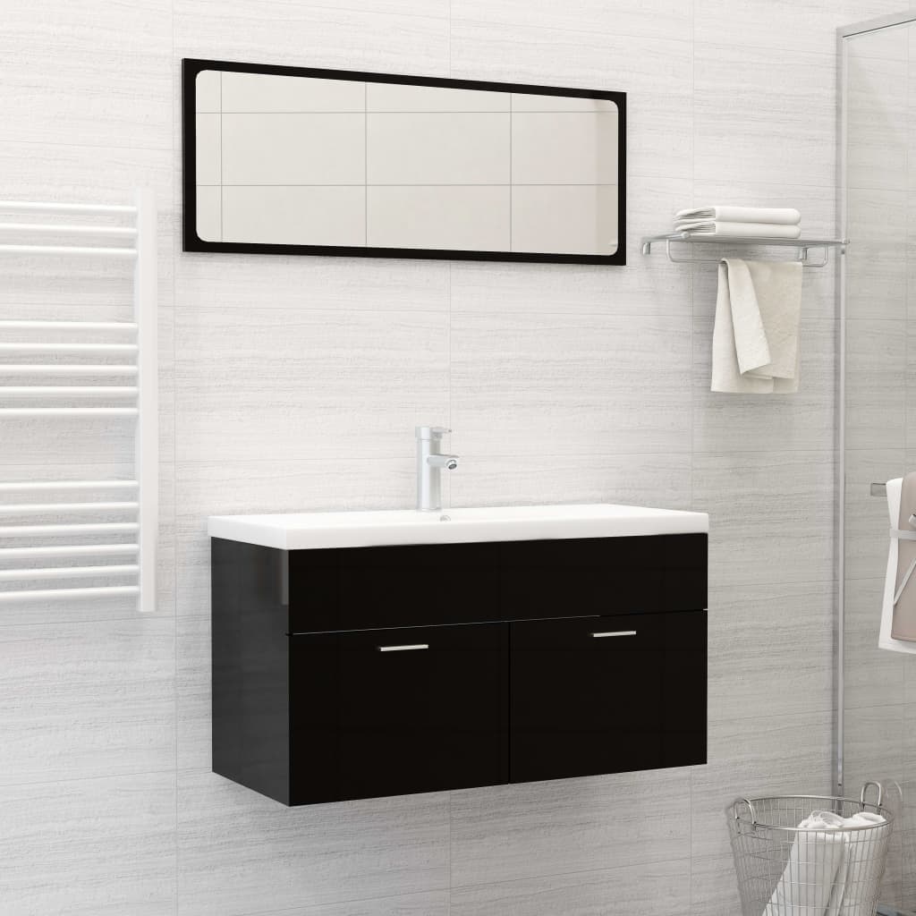 indbygget håndvask med hane 91x39x18 cm keramisk hvid
