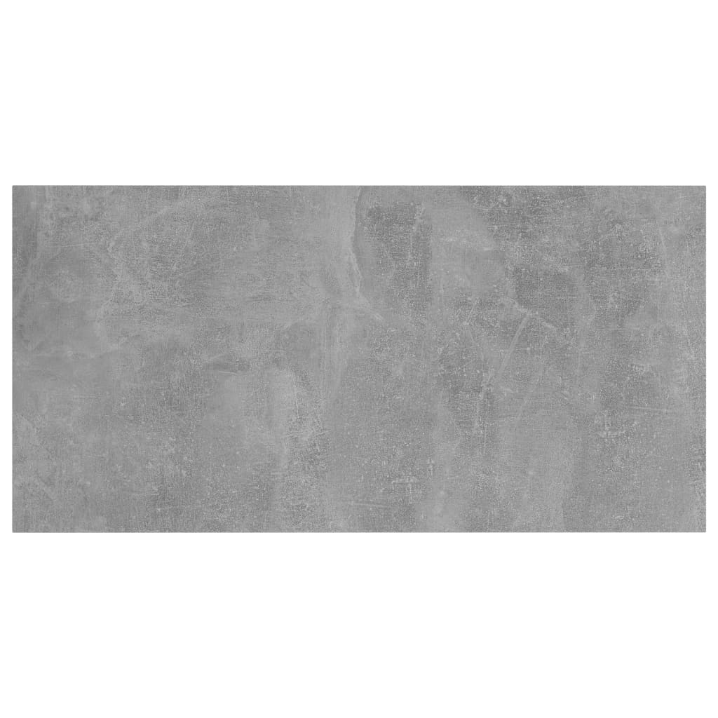 boghylder 4 stk. 40x20x1,5 cm konstrueret træ betongrå
