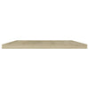 boghylder 4 stk. 40x30x1,5 cm konstrueret træ sonoma-eg
