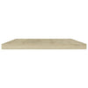boghylder 4 stk. 60x10x1,5 cm konstrueret træ sonoma-eg