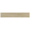 boghylder 4 stk. 60x10x1,5 cm konstrueret træ sonoma-eg