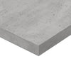 boghylder 4 stk. 80x20x1,5 cm konstrueret træ betongrå