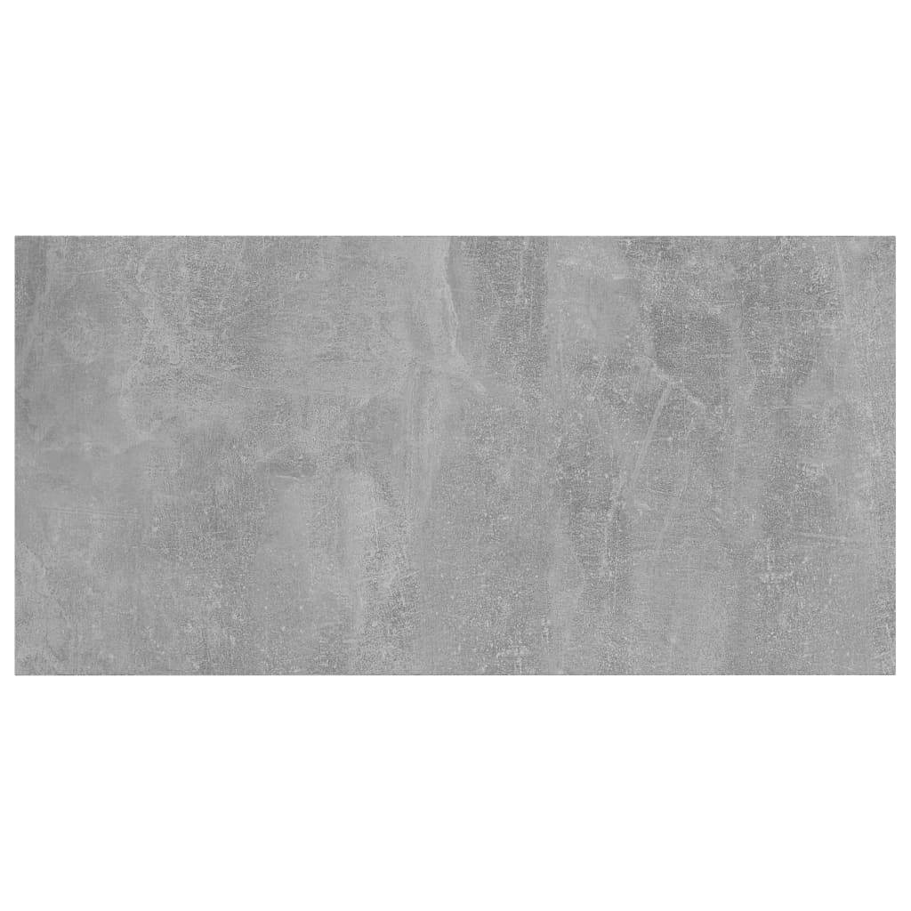 boghylder 4 stk. 80x40x1,5 cm konstrueret træ betongrå