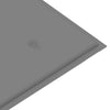 foldbar havebænk med hynde 118 cm bambus
