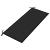 foldbar havebænk med hynde 118 cm bambus