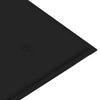 foldbar havebænk med hynde 118 cm bambus